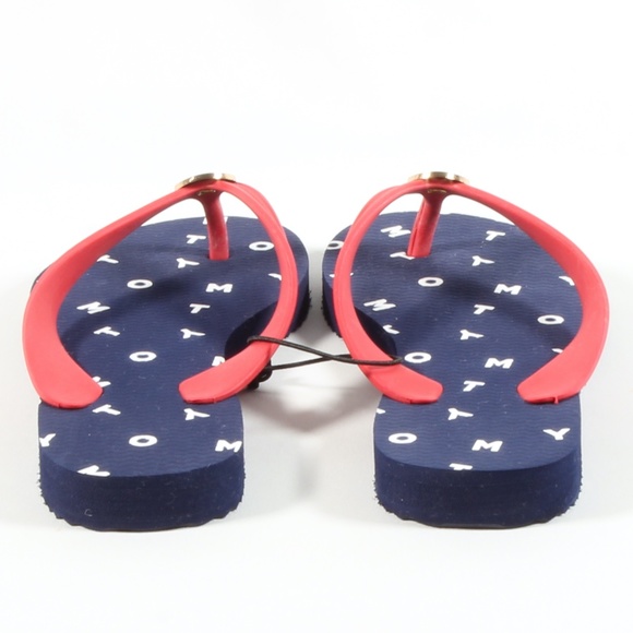 Tommy Hilfiger Rose Flip Flops Thong Sandals NEW - Picture 4 of 7
